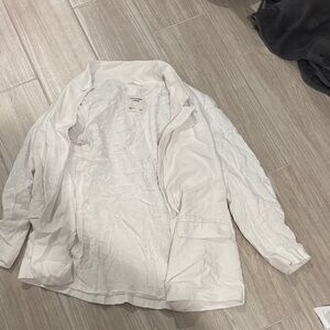 Abercrombie & Fitch Women's Cream Blazer